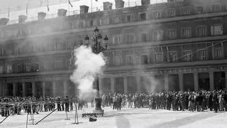 Cuando Madrid también tenía "mascletà" y plantaba fallas