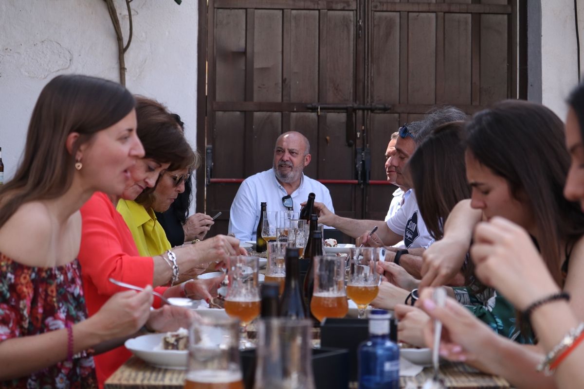 Maridaje con cerveza | Un menú de Paco Morales en Jardín Cervezas Alhambra