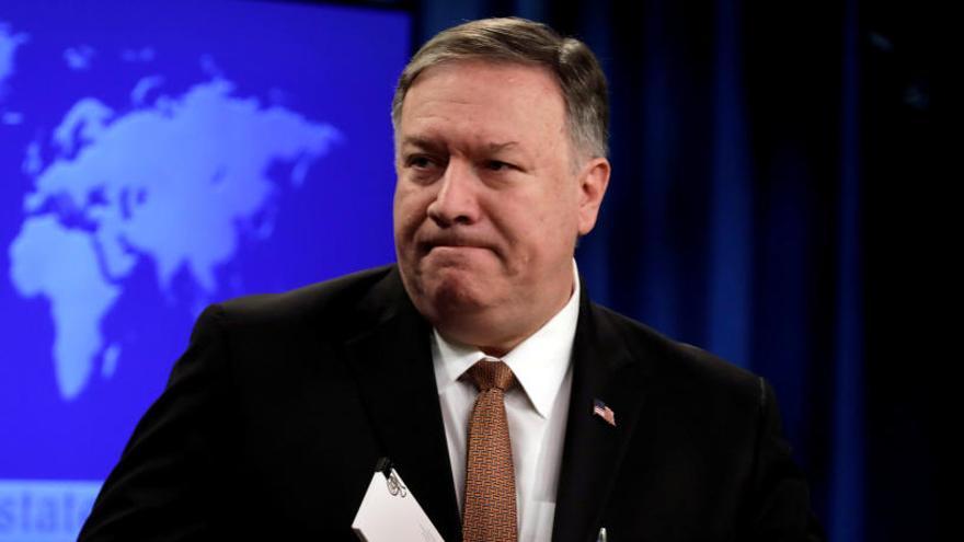 El secretario de Estado de EEUU Mike Pompeo.