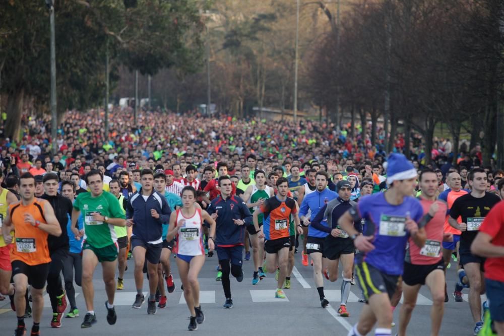 La San Silvestre de Gijón, récord de participación