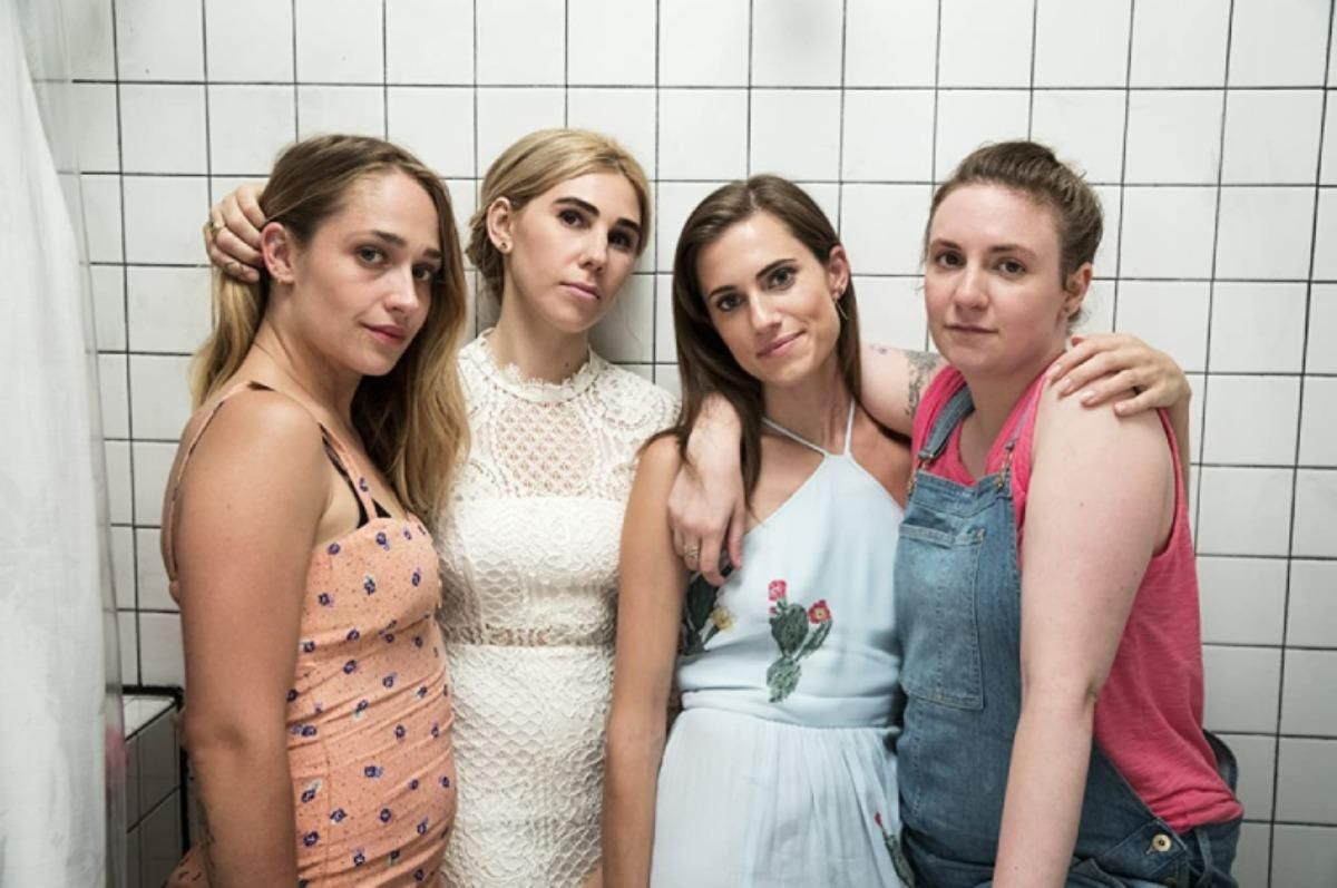 Las cuatro actrices de 'Girls'