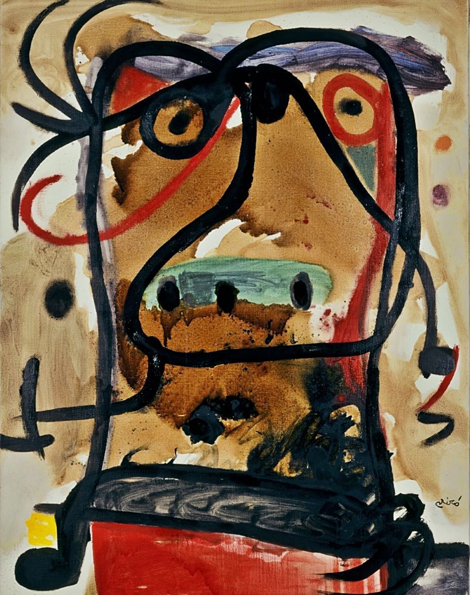 ‘Tête/Cabeza’, de Joan Miró, que estará en la Fundación Barrié.  | // L. O.