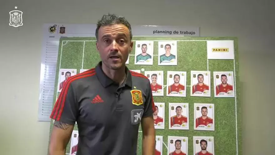 Así ha dado su tercera lista de convocados Luis Enrique