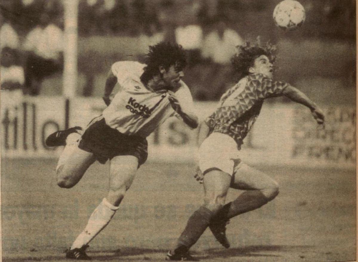 Imagenes del choque entre el Lleida y el Torpedo de Moscú