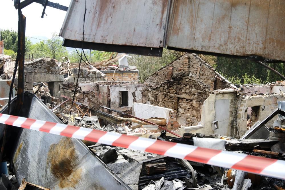 Explosión en Tui (Pontevedra) | La "zona cero", cinco días después de la catástrofe