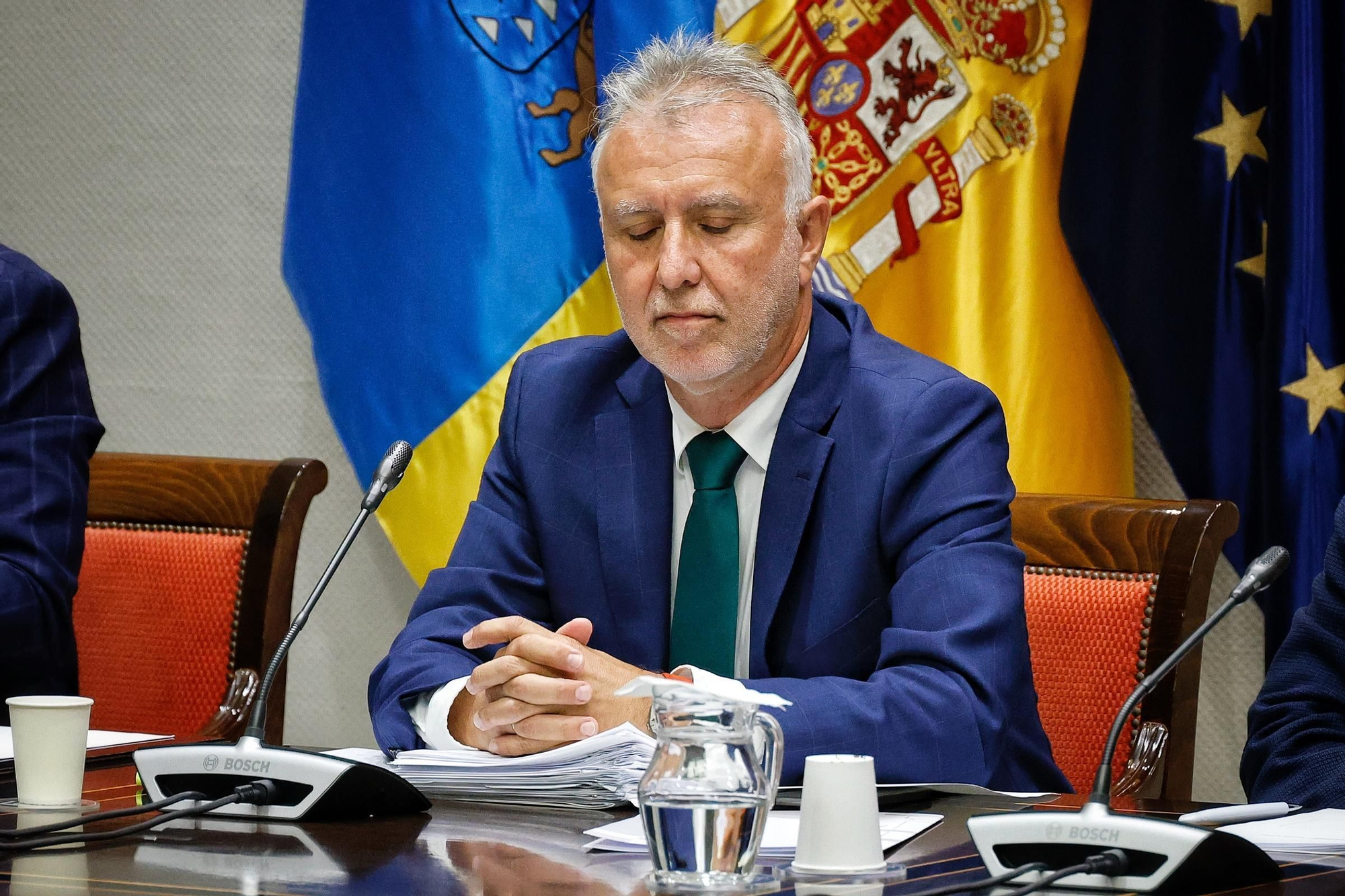 Comparecencia de Ángel Víctor Torres en el Parlamento de Canarias
