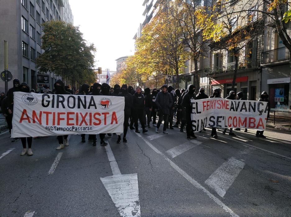 Incidents a Girona en el Dia de la Constitució