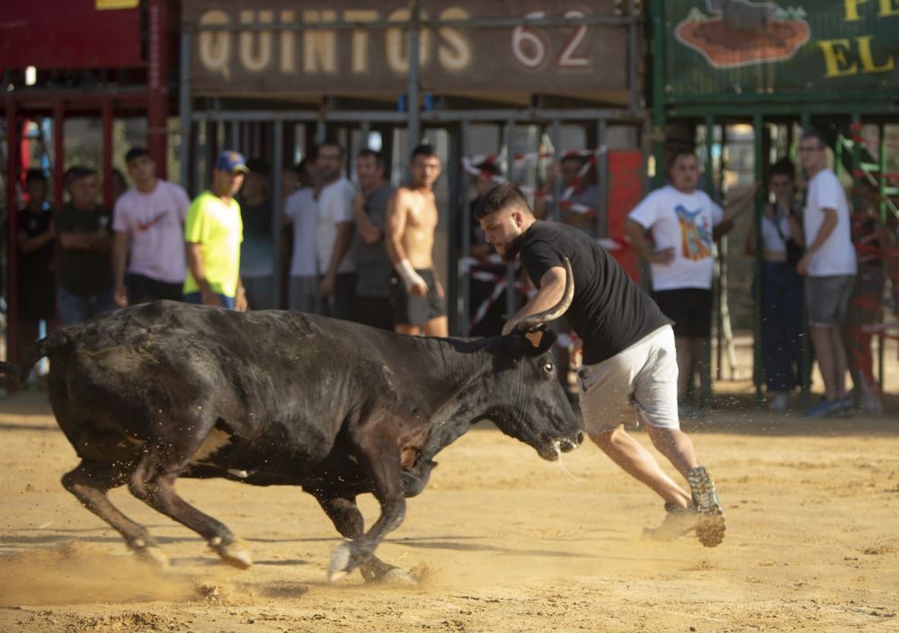 Actos taurinos en las fiestas de Sagunt.