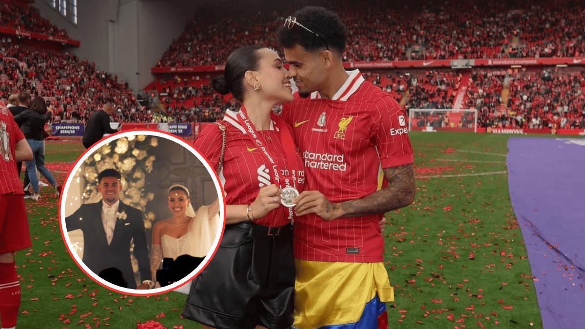 Luis Díaz se pone dos diamantes en su dentadura para el día de su boda