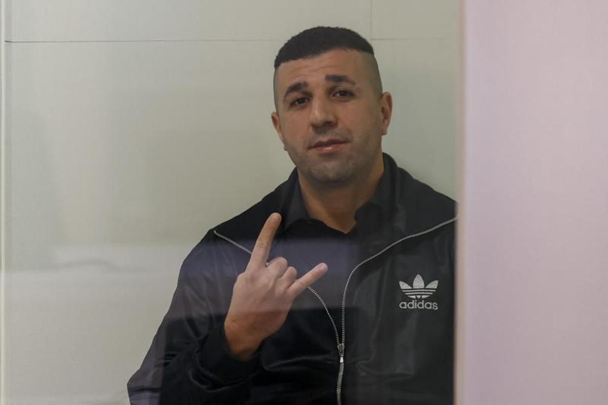 Mohamed Yassin Amrani, durante el juicio celebrado en la Audiencia Nacional por un plan para atentar con drones en el Camp Nou.