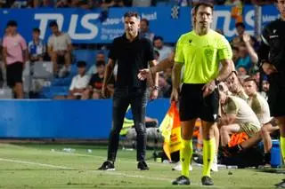 Iván Ania, tras la derrota del Córdoba CF: «Si un rival te remata 20 veces, es difícil que puedas ganar»