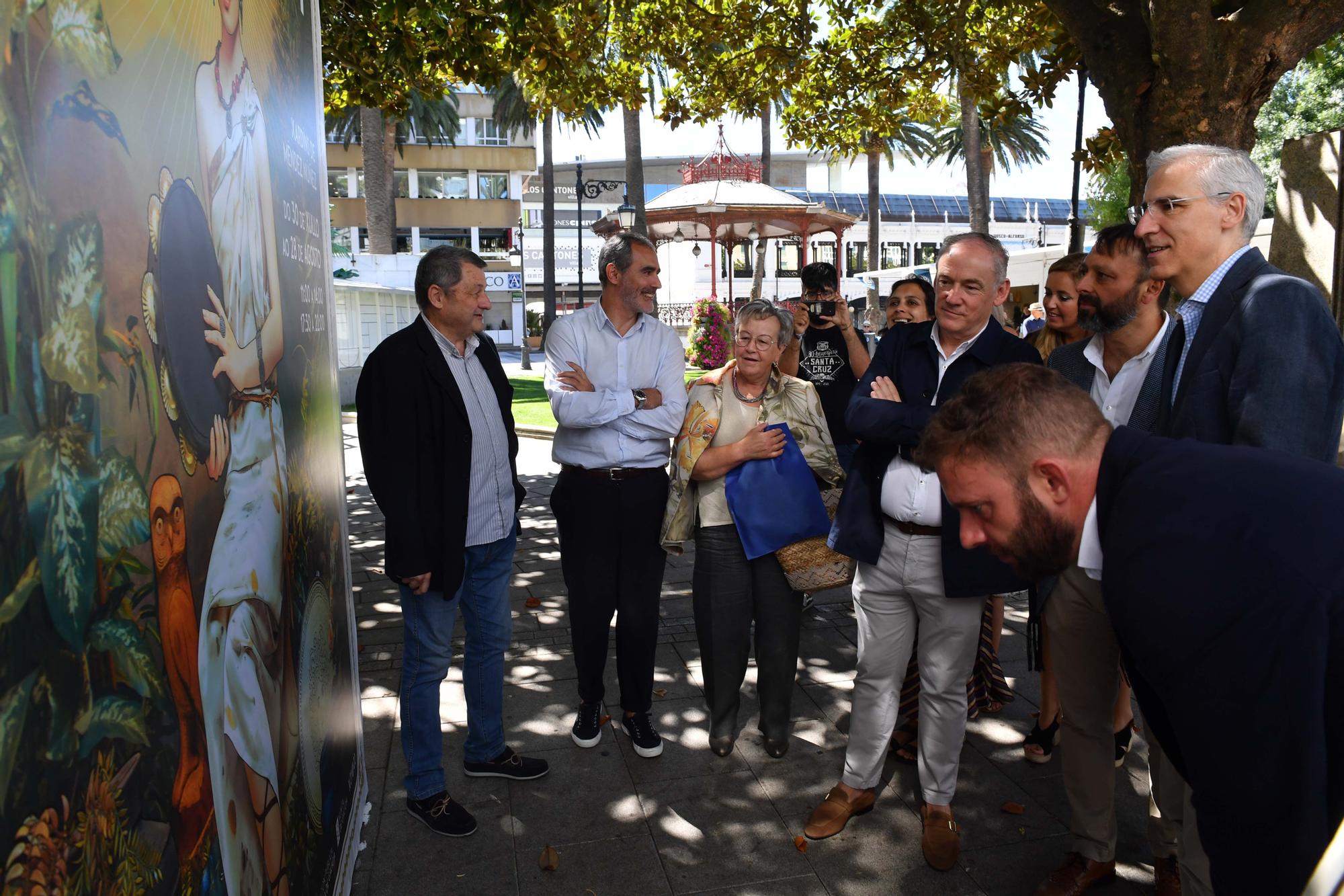 Inauguración de la feria de artesanía Mostrart en A Coruña