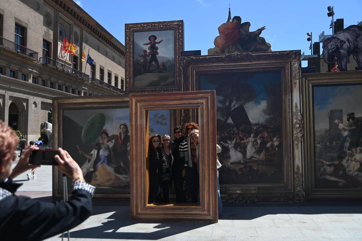 Los ciudadanos volverán a inmortalizarse en las obras de Goya.