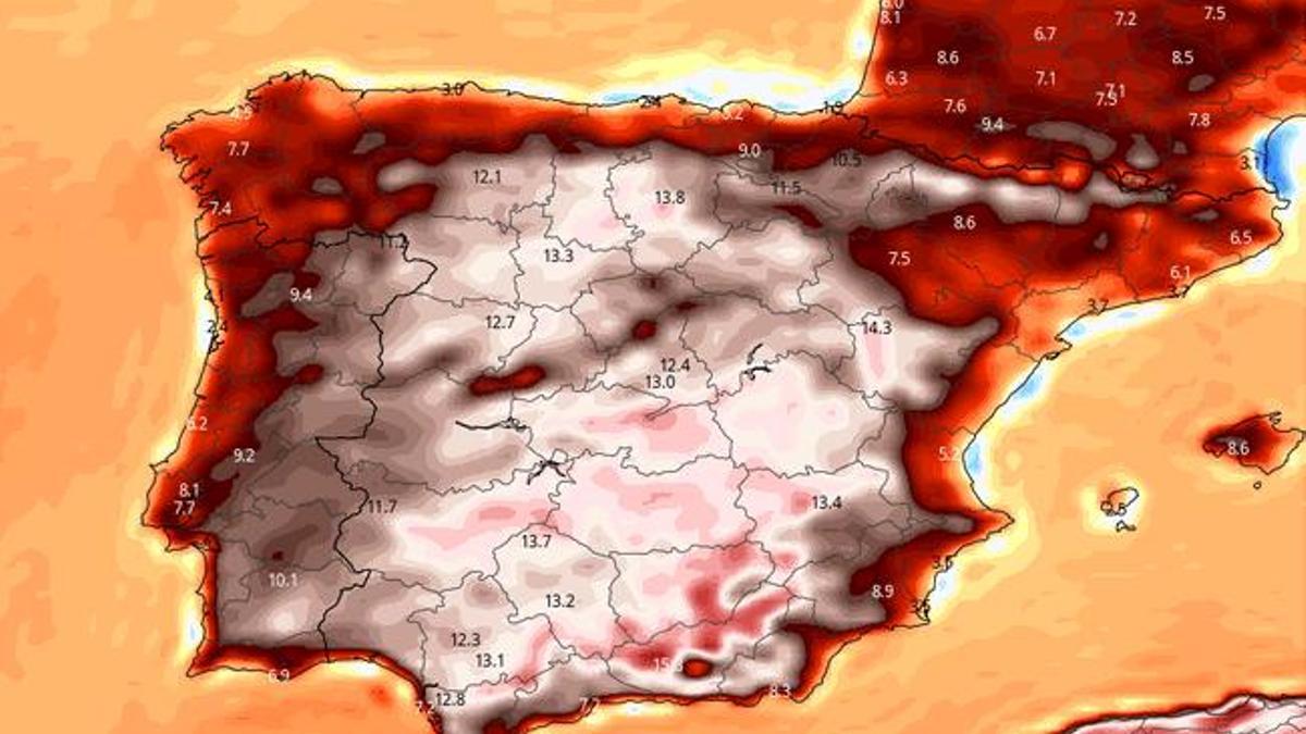 Mapa calor viernes