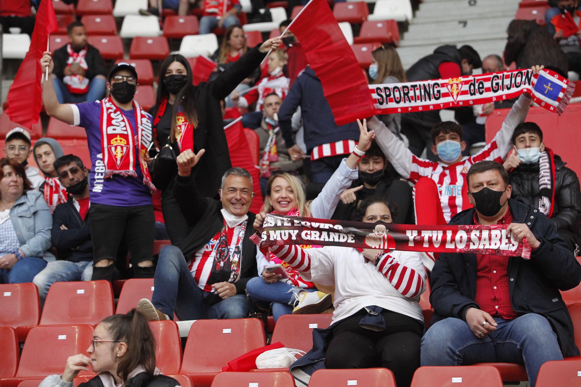 EN IMÁGENES: Así fue el derbi asturiano en El Molinón