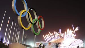 Los aros olímpicos, símbolo de los Juegos Olímpicos.