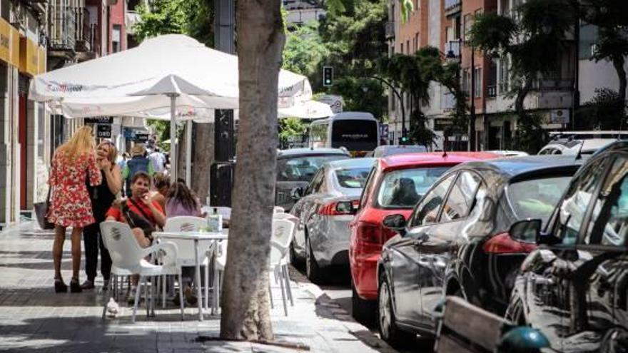 Imagen de la actual Alameda, que en breve pasará a denominarse Alameda Camilo Sesto.