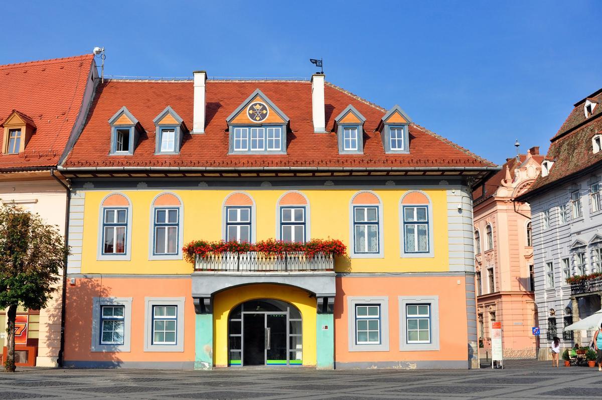Casa Lutsch, en Sibiu