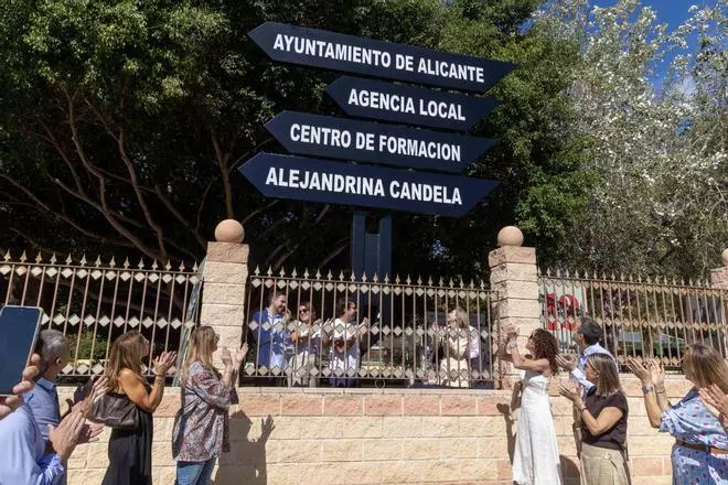 El nuevo centro Impulsalicante ya tiene el nombre de Alejandrina Candela, fundadora de la Horchatería Azul de Alicante