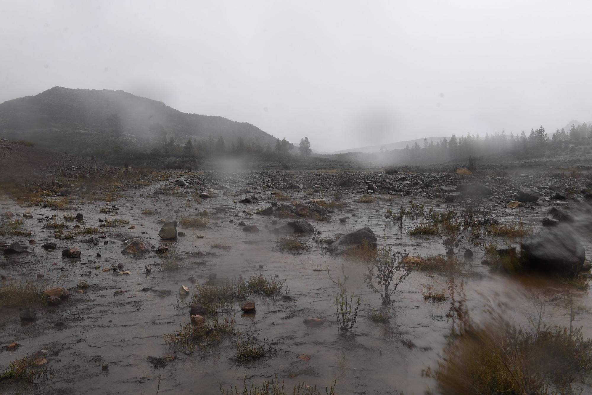 Las lluvias vuelven a caer en Gran Canaria