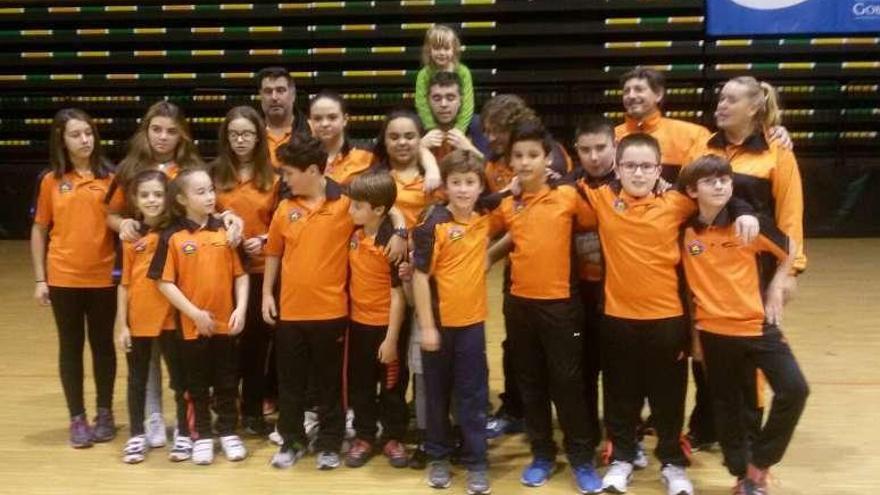 El Arcoastur logra diez medallas en el Campeonato de Asturias