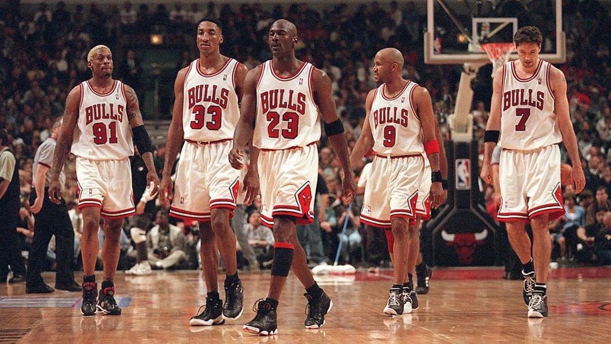Imagen del documental sobre Michael Jordan y los míticos Chicago Bulls, 'El último baile'..