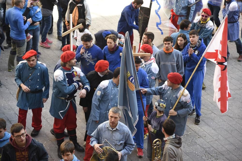 Guerra de farina al Carnaval de Berga