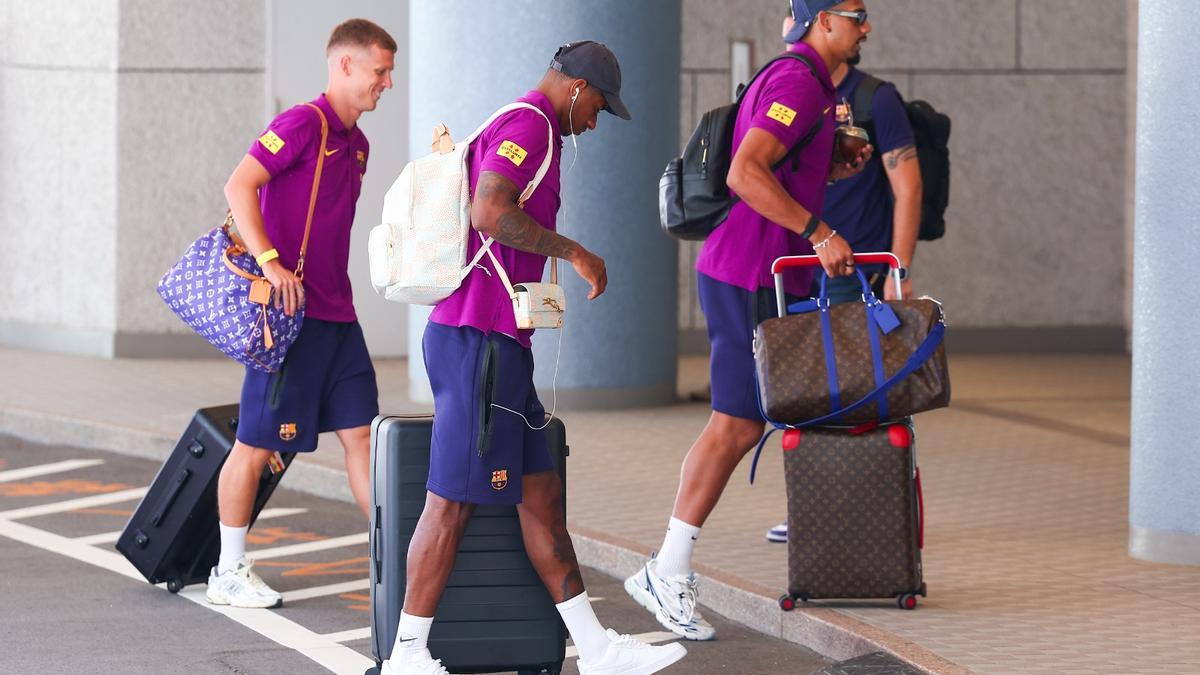 Así fue el primer día del Barça en Japón