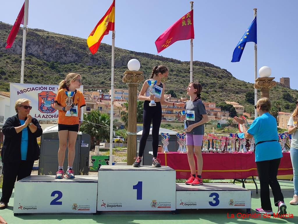 Carrera Popular La Azohía: menores y entrega de premios