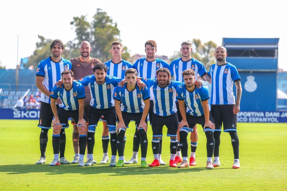 El once del Espanyol ante el Sabadell