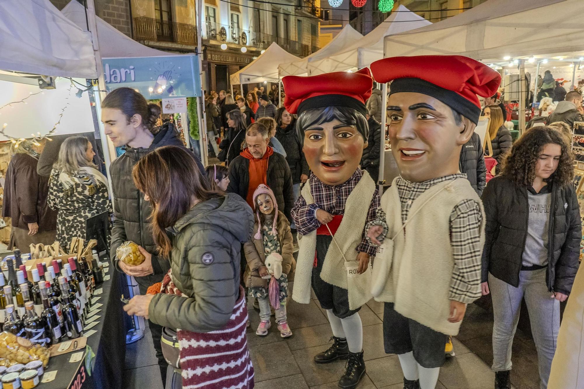 La fira de Santa Llucía de Manresa 2023, en imatges