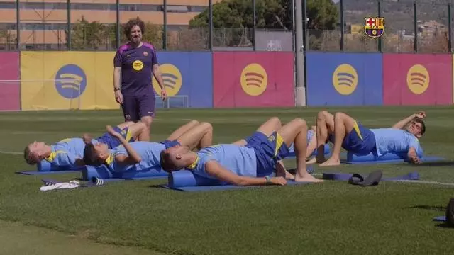 El Barça se entrena con el Atlético de nuevo en el horizonte tras ganar ayer en el Metropolitano