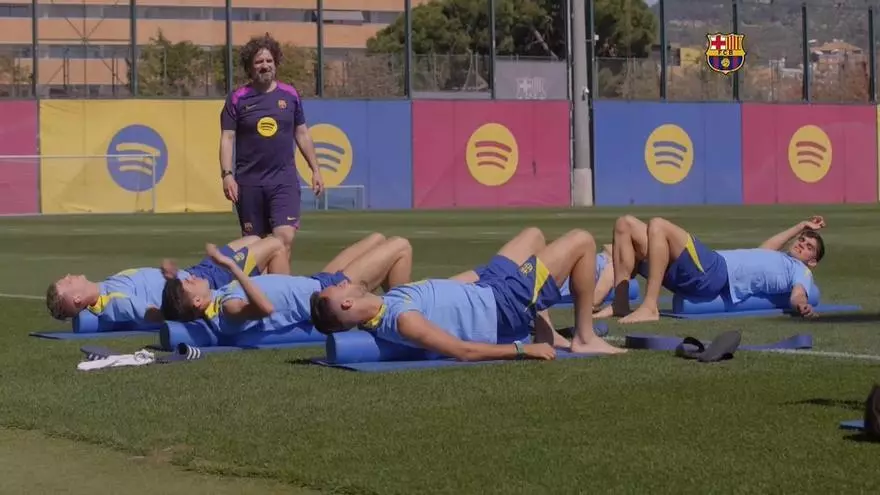 El Barça se entrena con el Atlético de nuevo en el horizonte tras ganar ayer en el Metropolitano