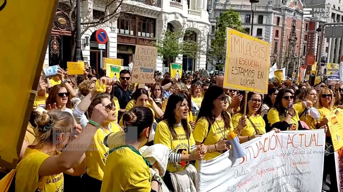 "No podem més": el 0-3 inicia aquest dijous el calendari de 17 jornades de vagues educatives a Catalunya