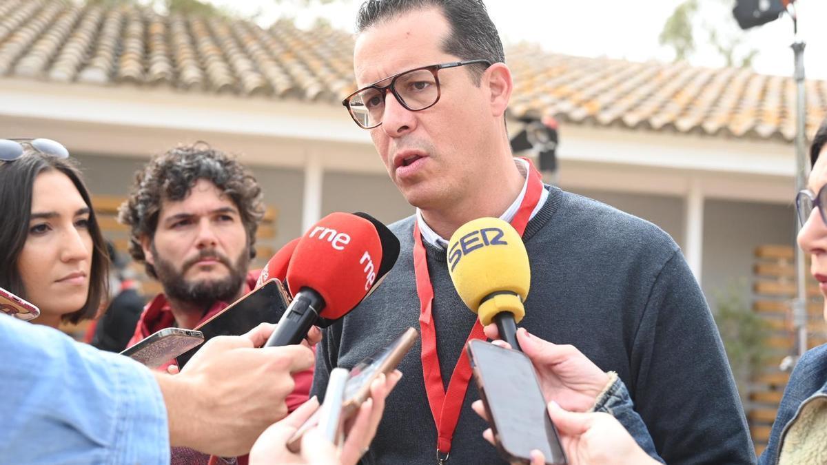 Alfaro, nuevo portavoz del PSPV: "Afronto el cargo con ganas de preparar un proyecto de ilusión".