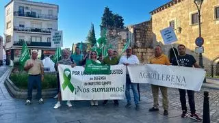 El cereal extremeño protesta ante Presidencia: "No podemos con los costes de producción"