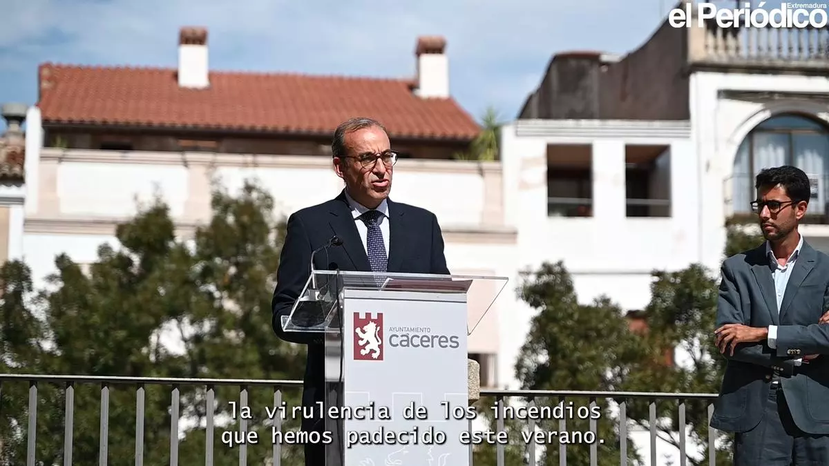 Así se vivirá el Día de Extremadura en Cáceres: el reloj de la ciudad entonará el himno regional
