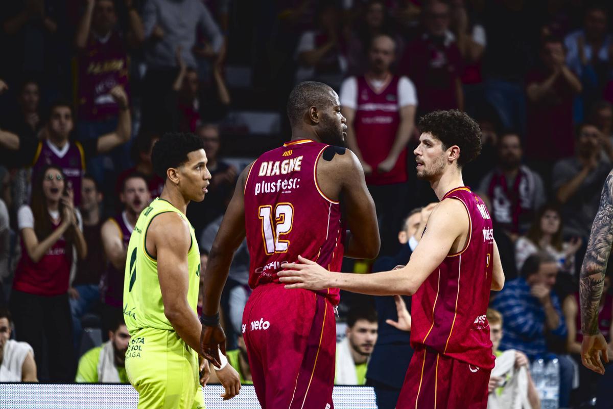 Partido de la novena jornada de la Liga Endesa entre Lleida y Unicaja