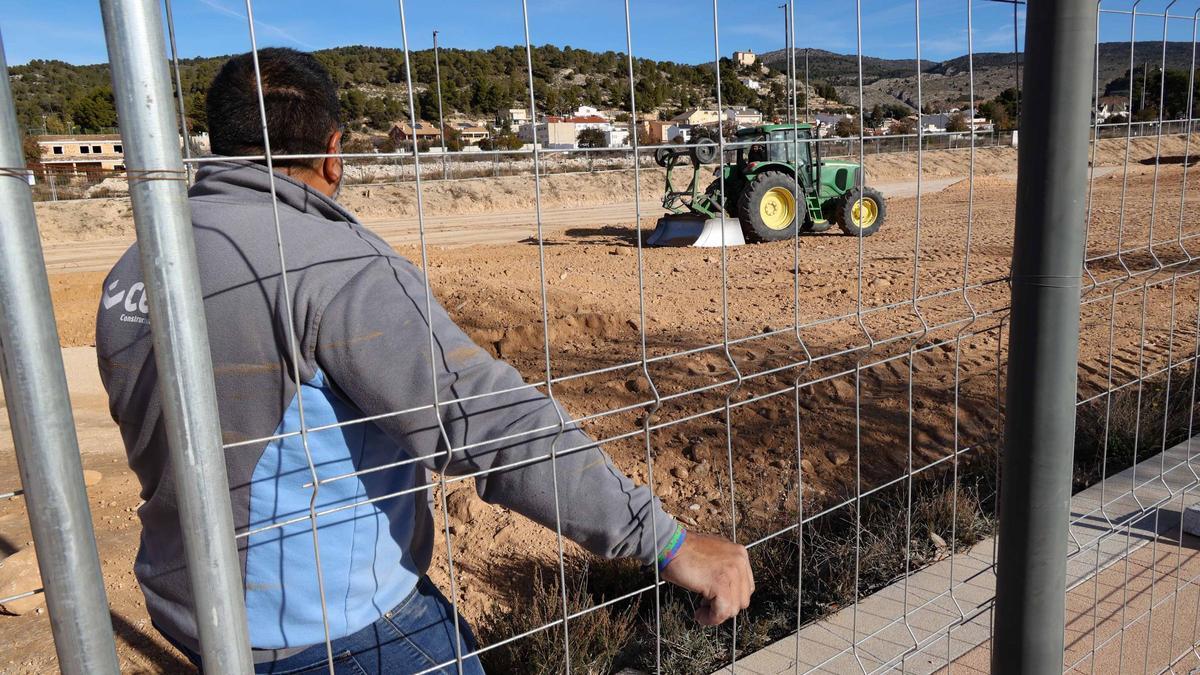 Las obras de construcción del geriátrico comarcal arrancaron hace un año