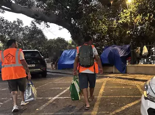 Mittendrin und doch außen vor - Wie Wohnungslose in Palmas Innenstadt hausen