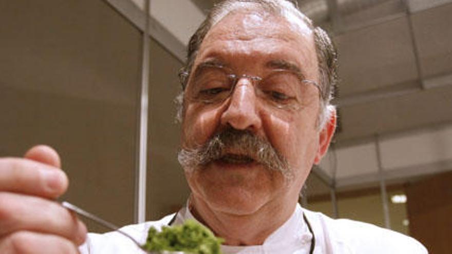 El chef Pedro Subijana