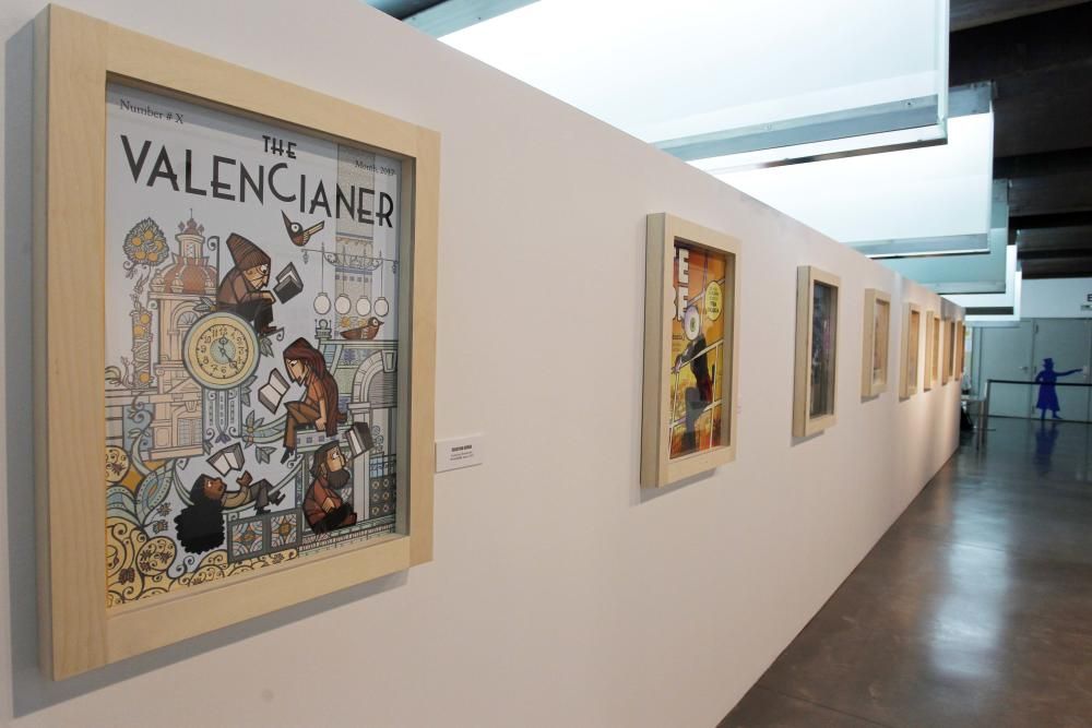 Exposición 'València en vinyetes' en el MuVim