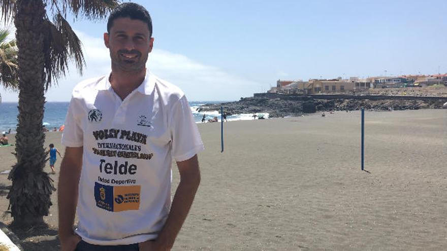 &quot;Hay que conseguir que en La Garita se juegue al voleibol de playa todo el año&quot;