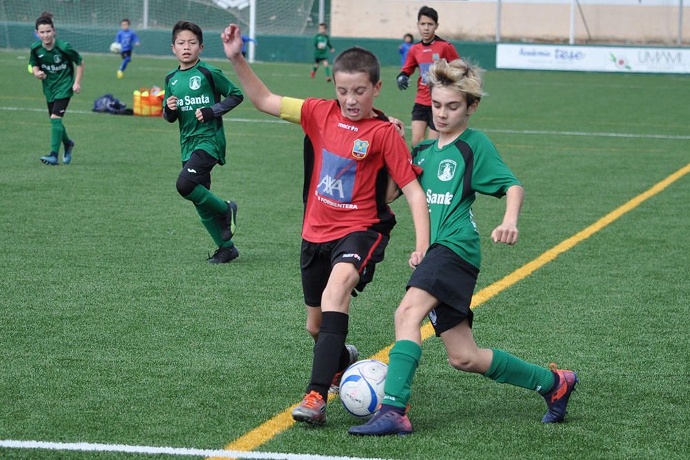 Fútbol base del fin de semana