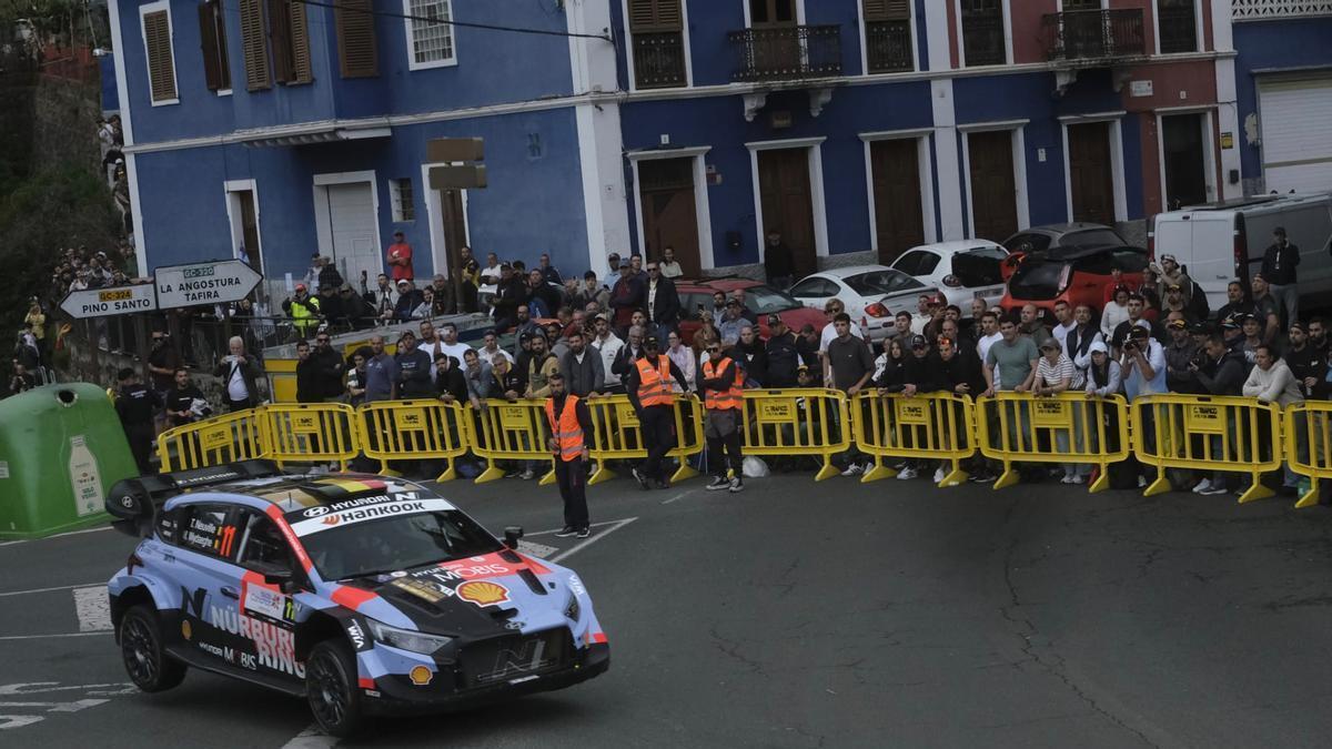 Shakedown de Santa Brígida en el Rally Islas Canarias 2026