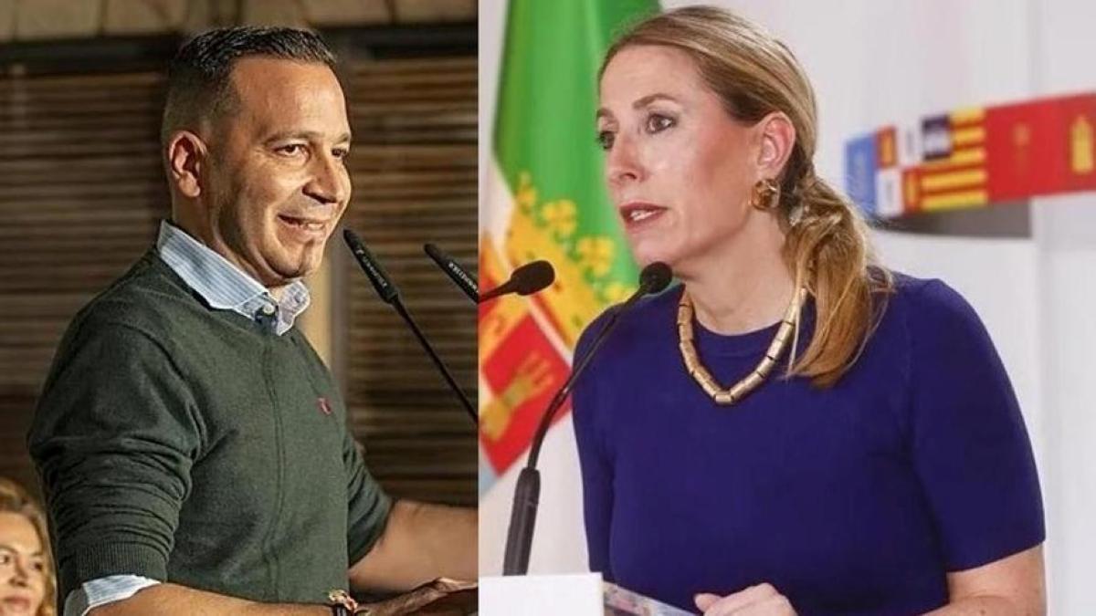 Óscar Fernández Calle y María Guardiola