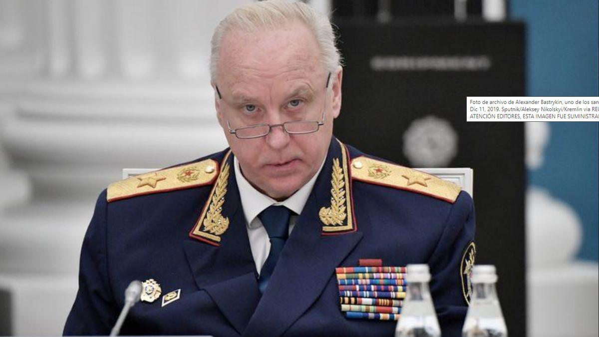 Foto de archivo de Alexander Bastrykin, uno de los sancionados por el gobierno británico. Dic 11, 2019. Sputnik/Aleksey Nikolskyi/Kremlin via REUTERS