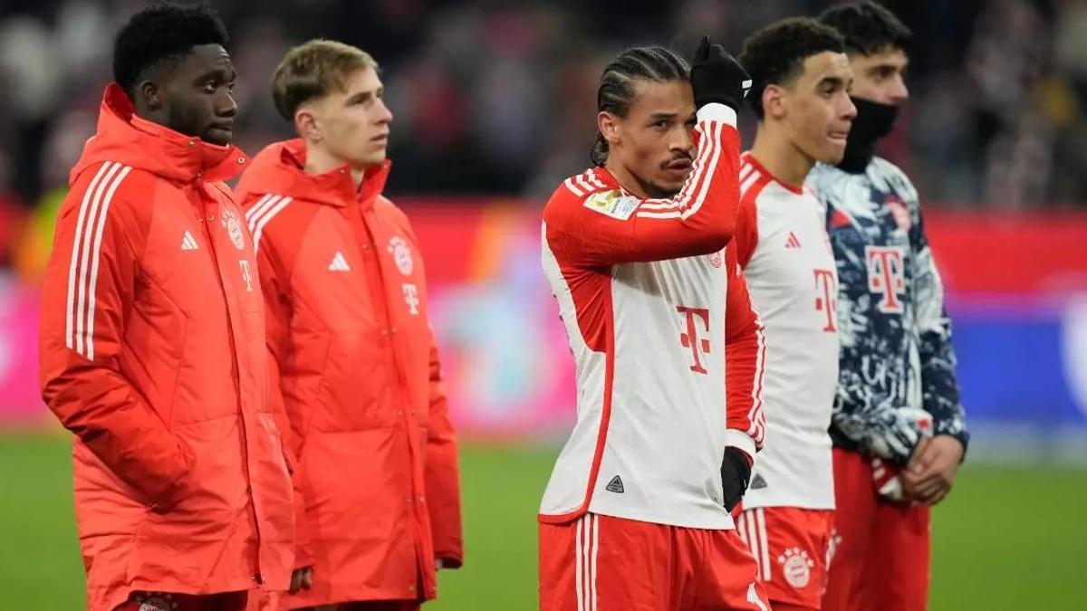 Tensión con los jugadores del Bayern