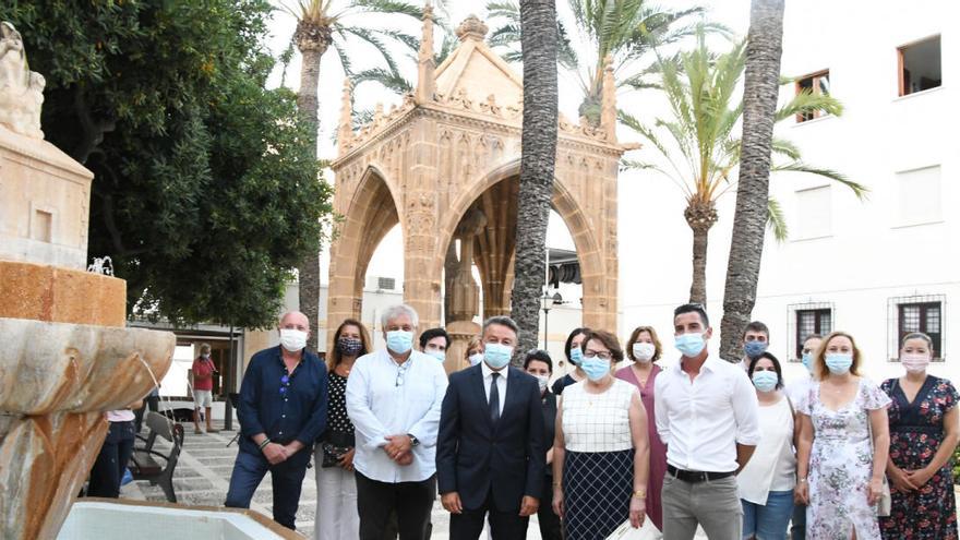 Homenaje en Xàbia a Vicent de Gràcia, el gran escultor de la piedra tosca