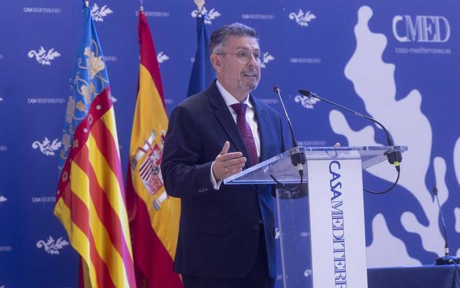 Toma de posesión del nuevo subdelegado del Gobierno en Alicante, Manuel Pineda, en Casa Mediterráneo